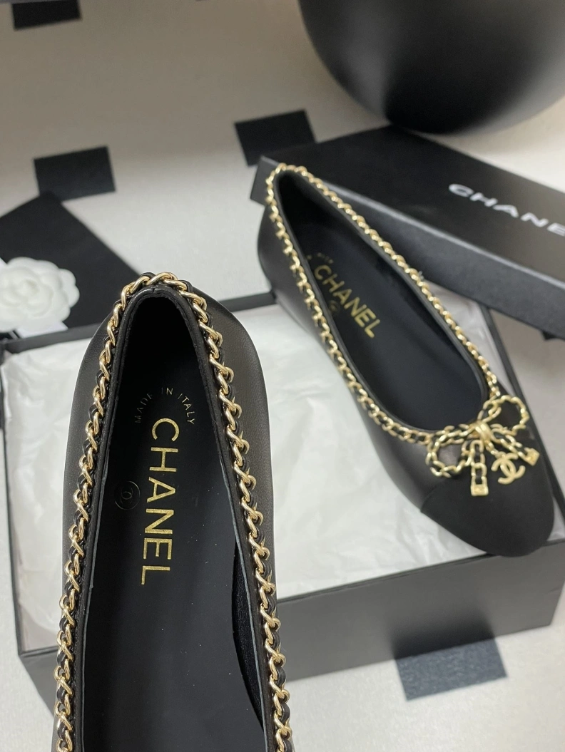 Fashionable Chxnxl Flat Shoes 119415