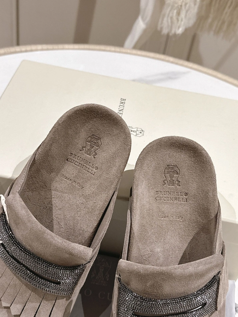 Brxnxllo Cxcxnelli Slippers Comfortable 113584