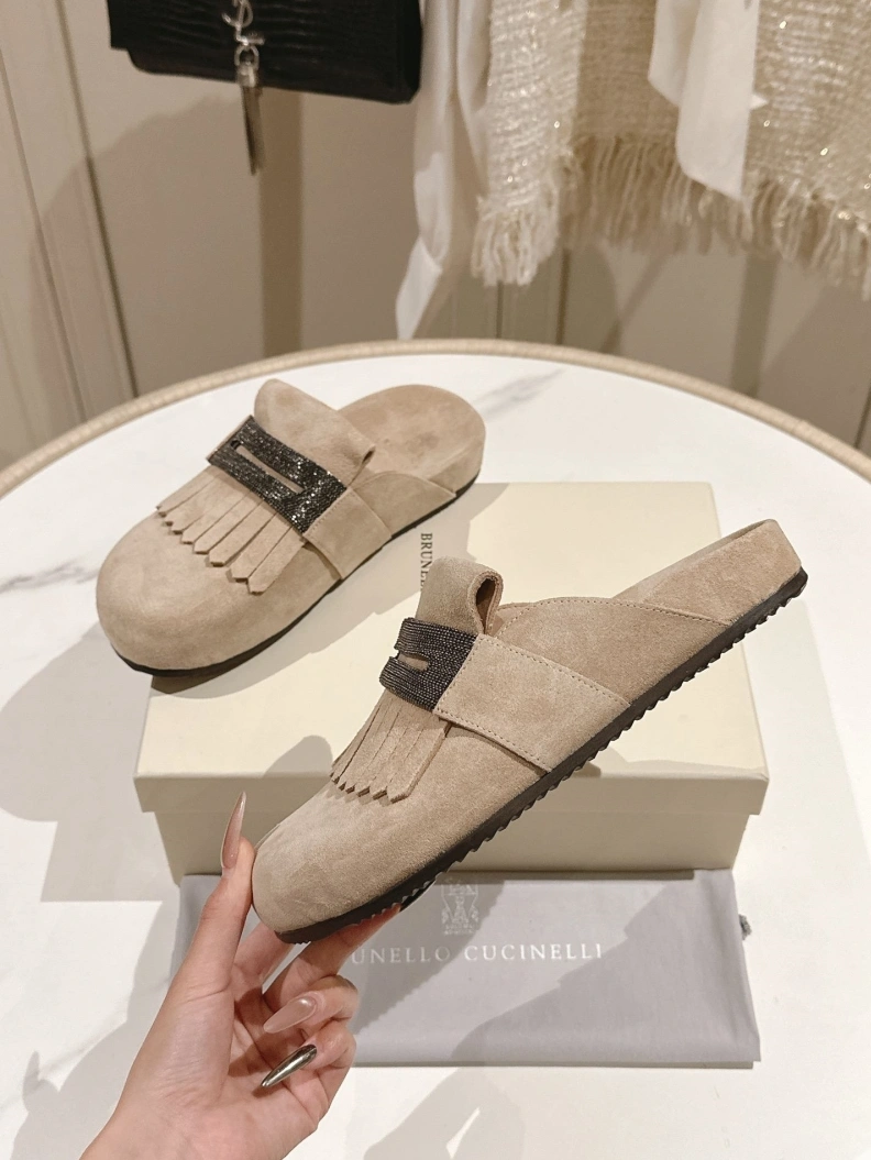 Brxnxllo Cxcxnelli Slippers Minimalist 113585