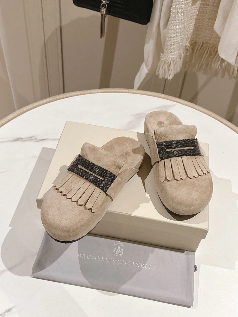 Brxnxllo Cxcxnelli Slippers Minimalist 113585