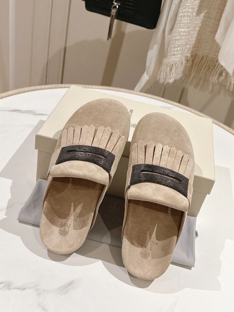 Brxnxllo Cxcxnelli Slippers Minimalist 113585