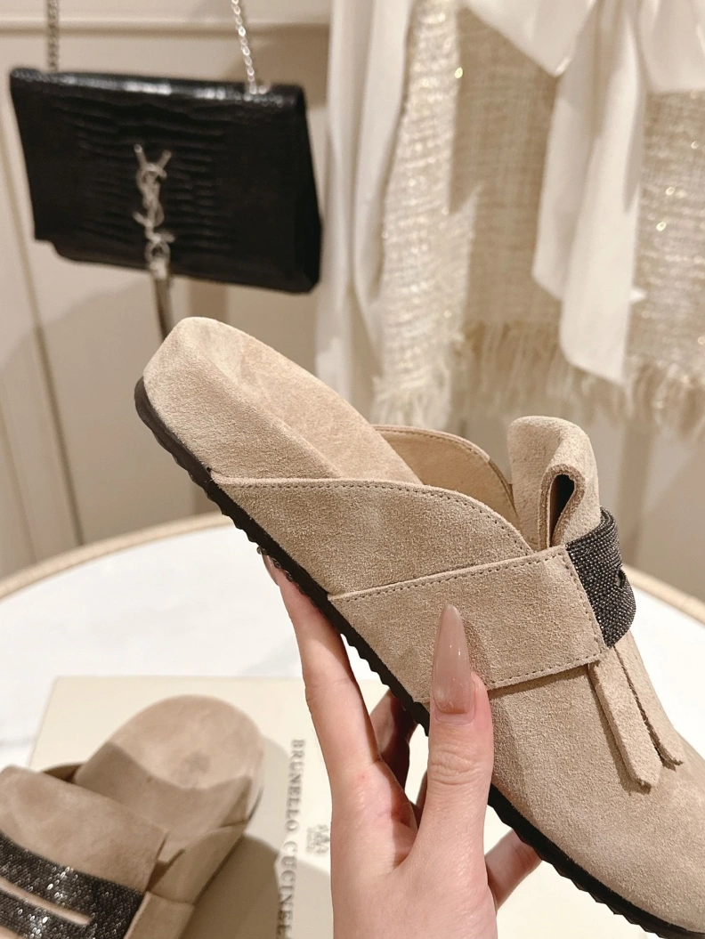 Brxnxllo Cxcxnelli Slippers Minimalist 113585