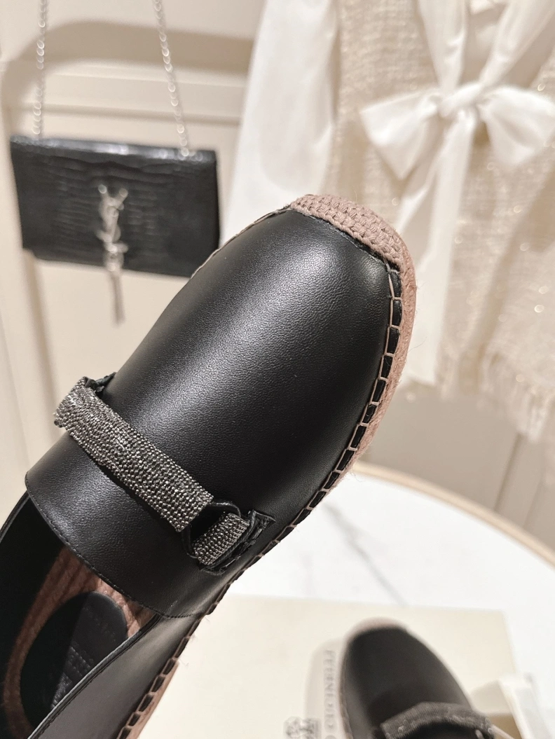 Fashionable Brxnxllo Cxcxnelli Leather Shoes 113661