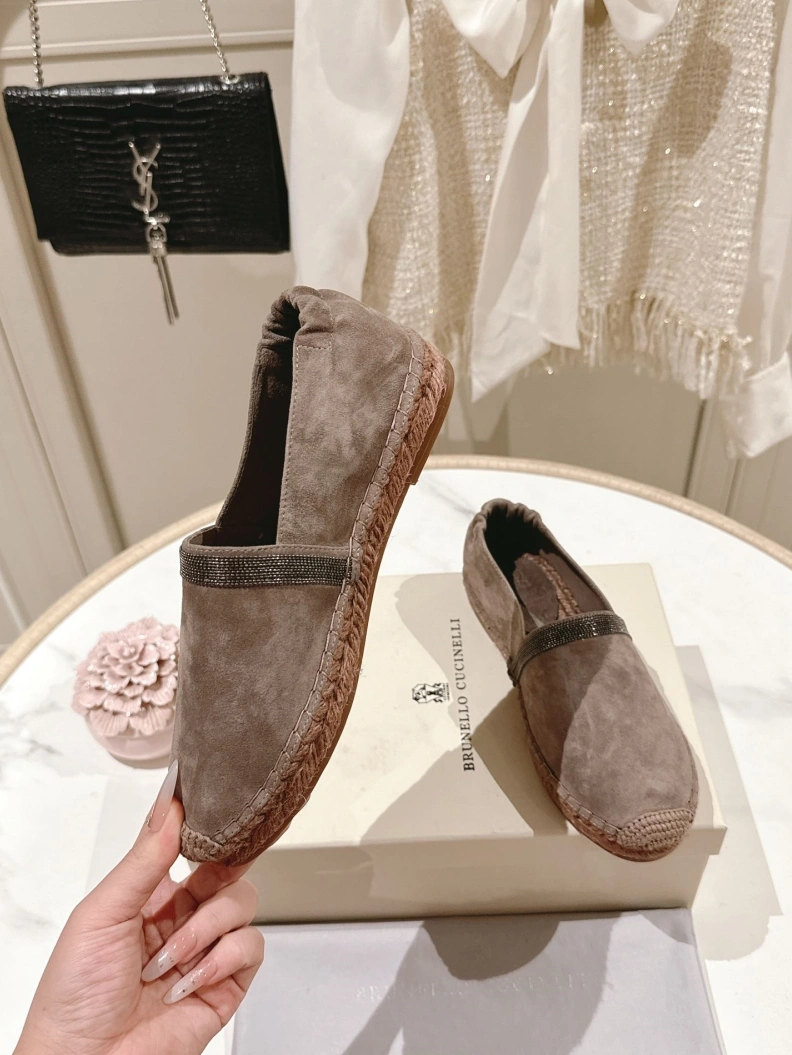 Brxnxllo Cxcxnelli Leather Shoes Sleek 113650