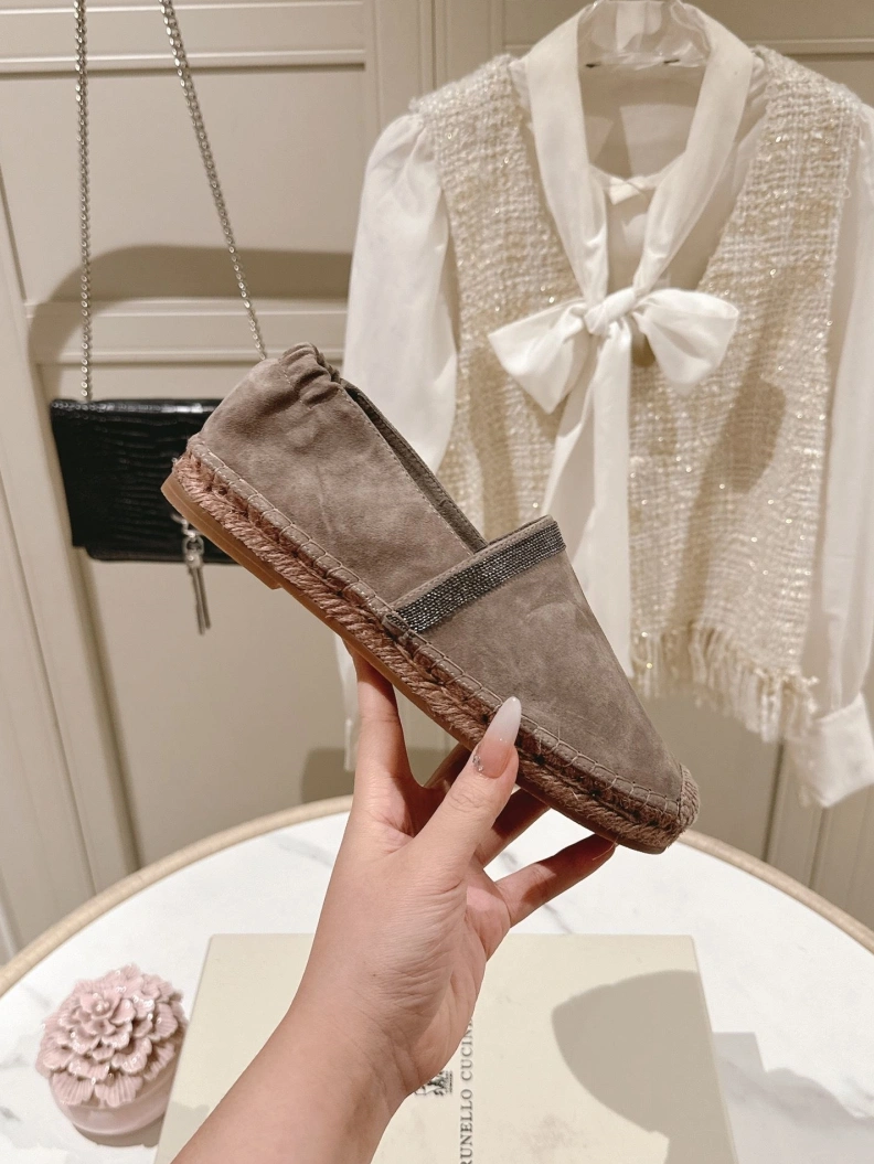 Brxnxllo Cxcxnelli Leather Shoes Sleek 113650