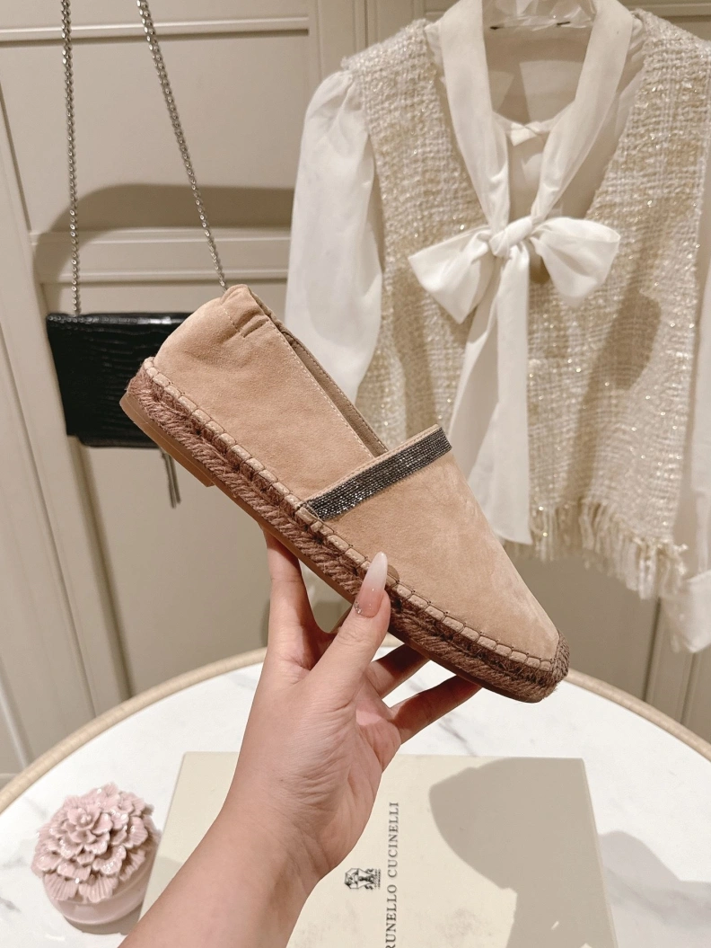 Bright Brxnxllo Cxcxnelli Leather Shoes 113662
