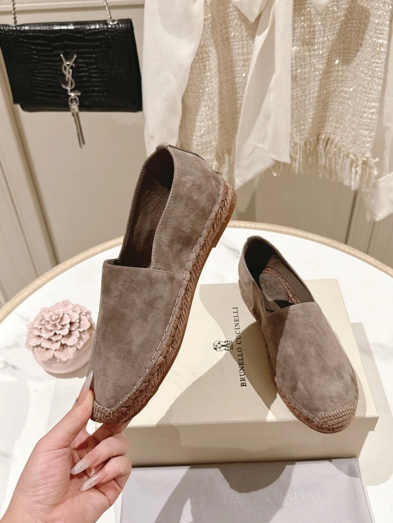 Brxnxllo Cxcxnelli Leather Shoes Cozy 113659