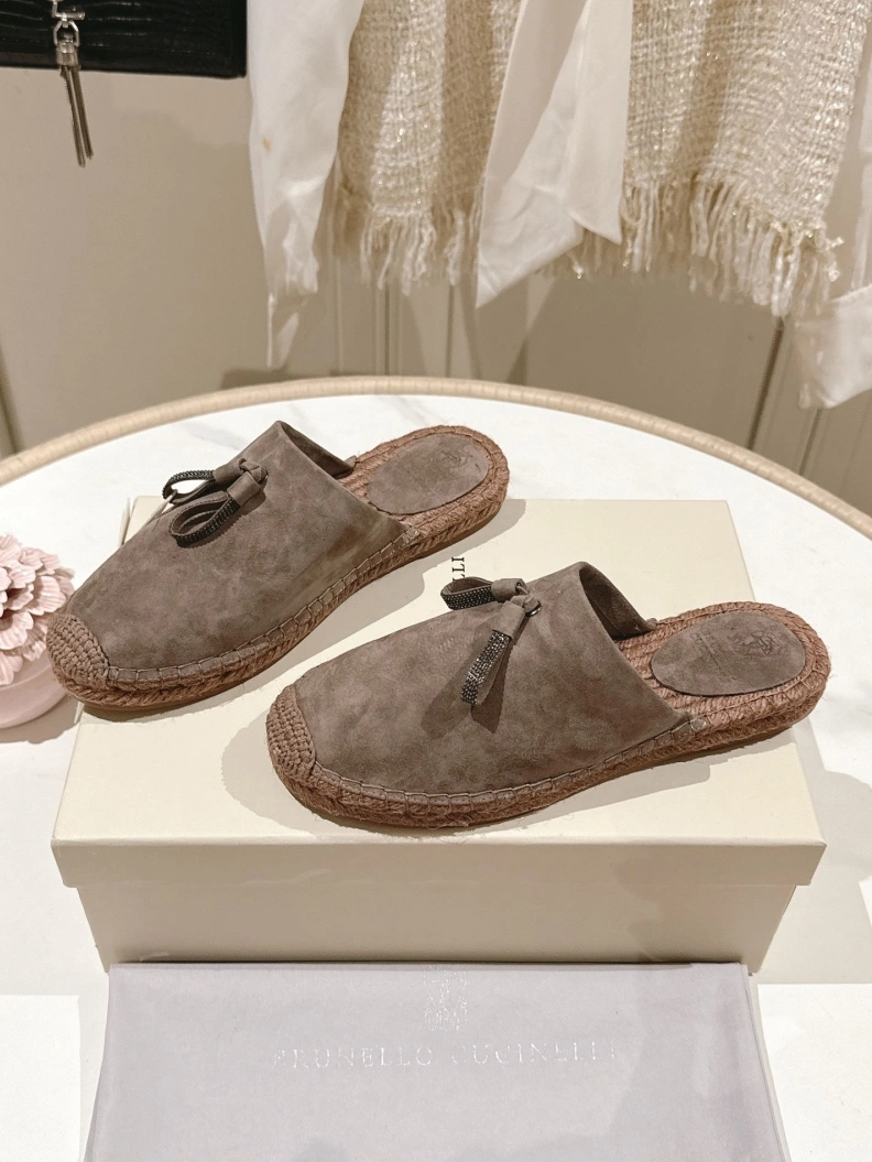 Reliable Brxnxllo Cxcxnelli Slippers 113580