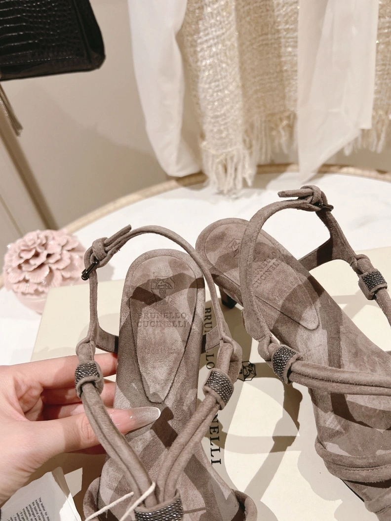 Brxnxllo Cxcxnelli Sandals Elegant 113599
