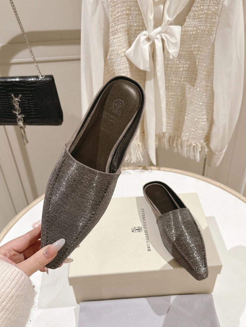 Brxnxllo Cxcxnelli Slippers Stylish 113568