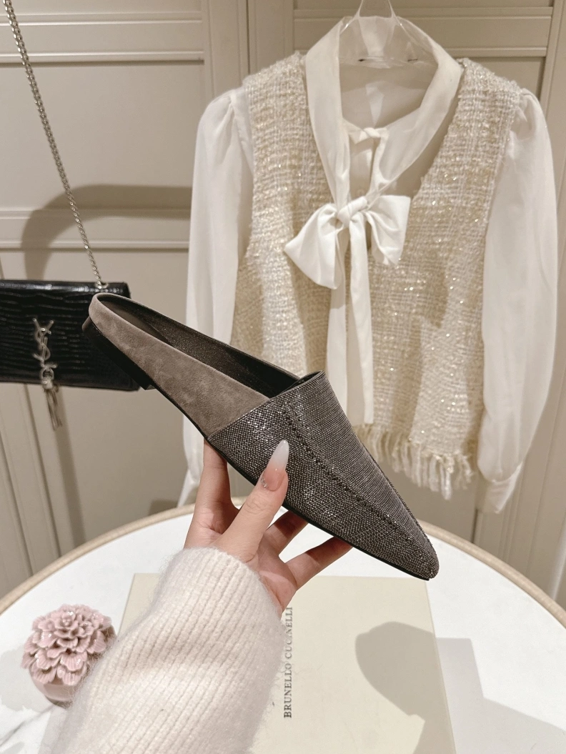 Brxnxllo Cxcxnelli Slippers Stylish 113568