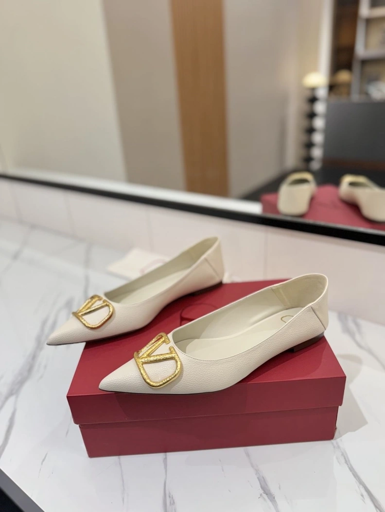 Sleek Vxlxntino flat shoes 229581