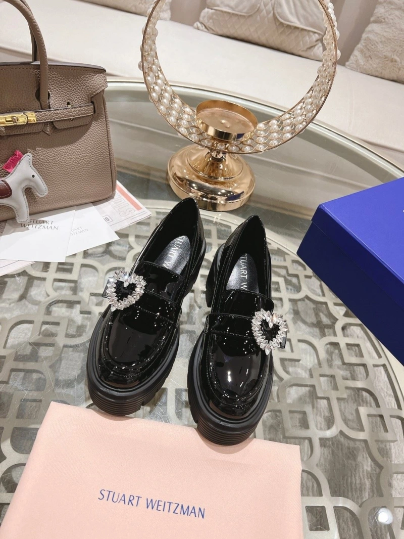 Stxxrt Wxxtzman Leather Shoes Versatile 226936
