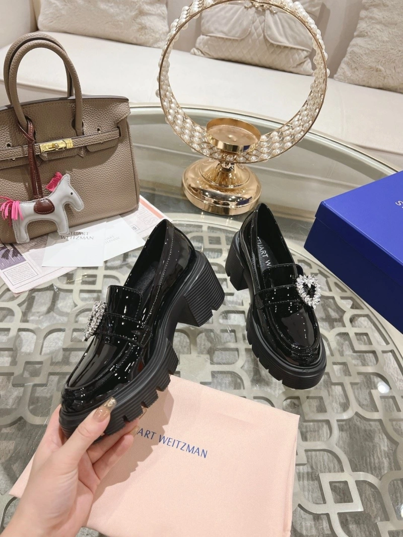 Stxxrt Wxxtzman Leather Shoes Versatile 226936