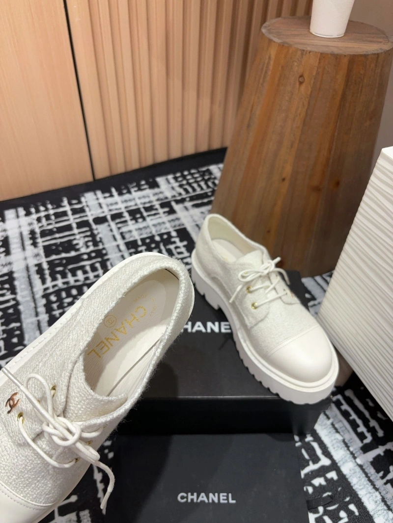 Fashionable Chxnxl Leather Shoes 129962