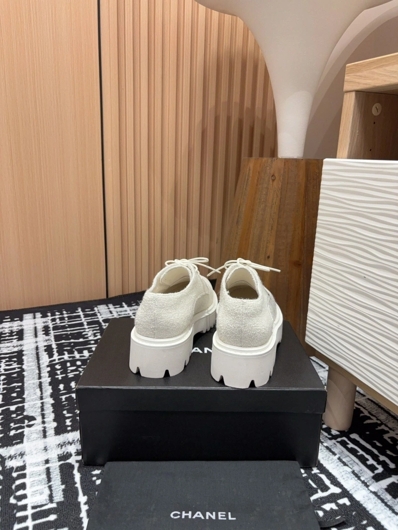 Fashionable Chxnxl Leather Shoes 129962