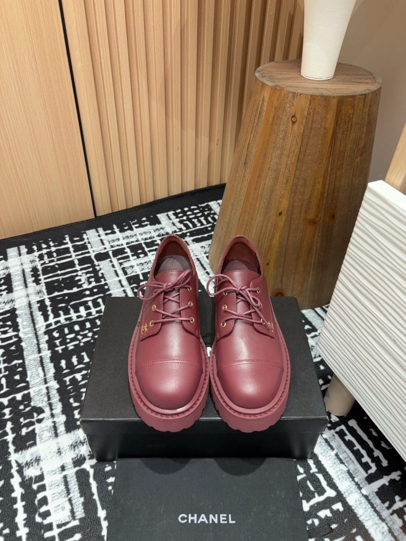 Compact Chxnxl Leather Shoes 129964