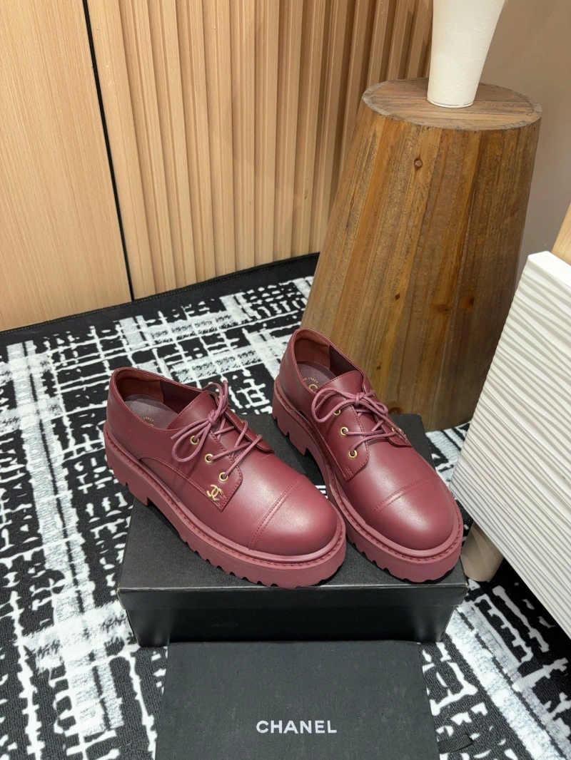 Compact Chxnxl Leather Shoes 129964