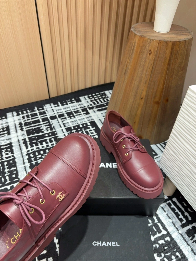 Compact Chxnxl Leather Shoes 129964