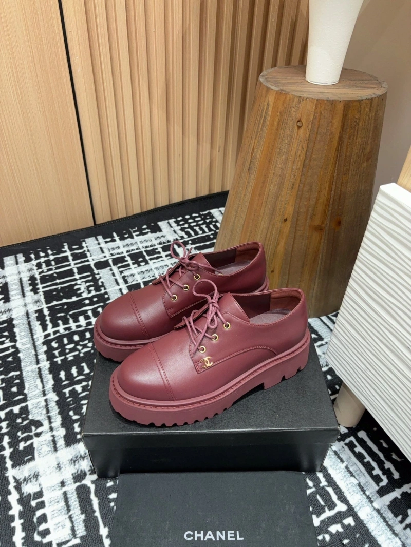 Compact Chxnxl Leather Shoes 129964