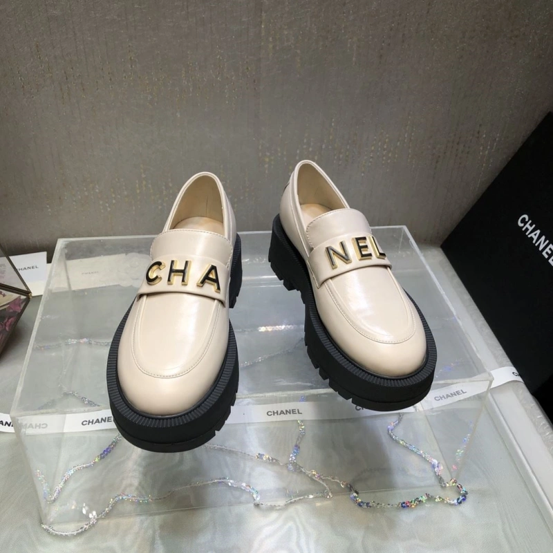 Stylish Chxnxl Leather Shoes 129949