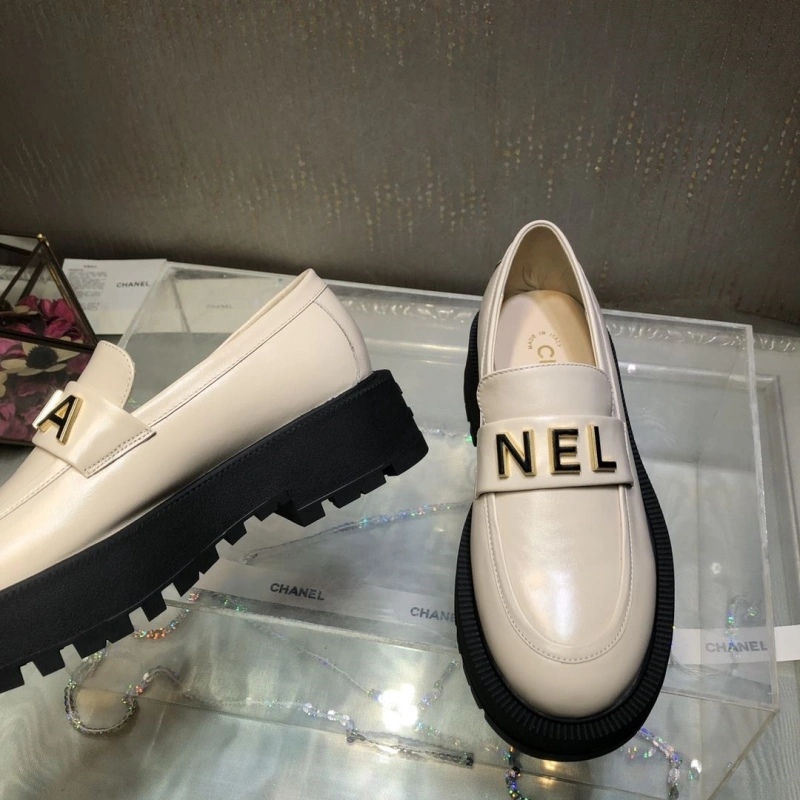 Stylish Chxnxl Leather Shoes 129949