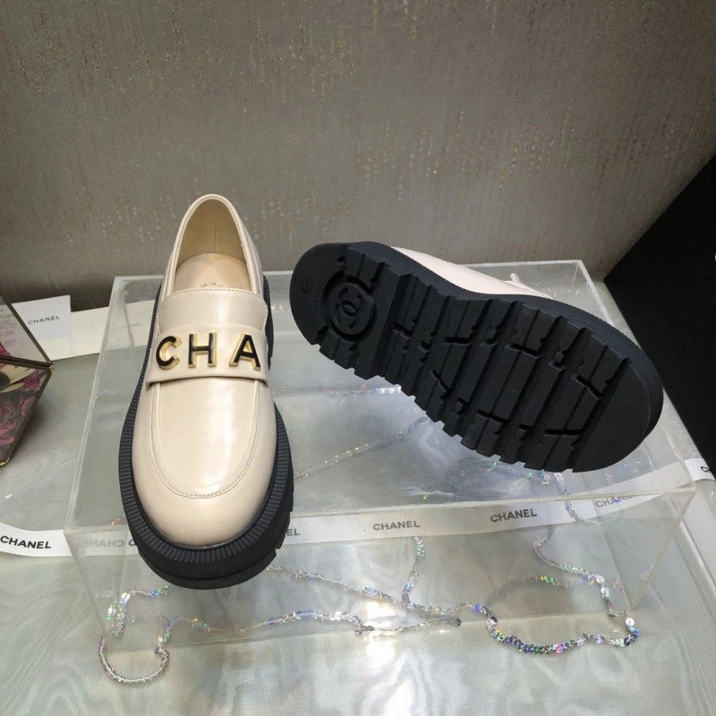 Stylish Chxnxl Leather Shoes 129949