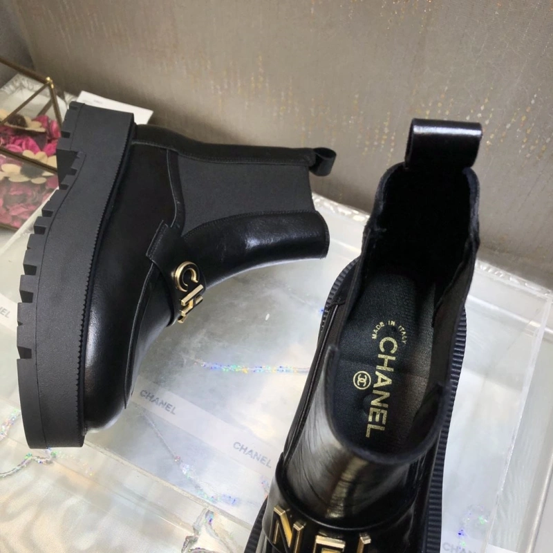 Bright Chxnxl Boots 130098