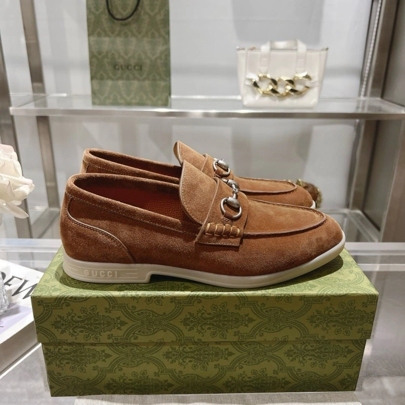 EyeCatching Gxccx Leather Shoes 158901