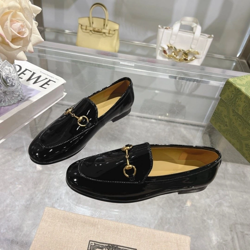 Elegant Gxccx Leather Shoes 158891