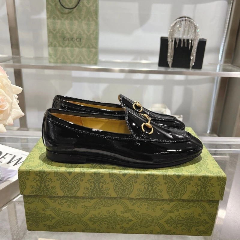 Elegant Gxccx Leather Shoes 158891