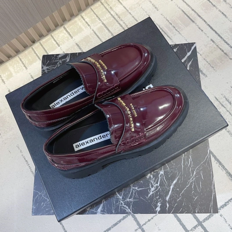 Alxxxnder Wxng Leather Shoes Lightweight 107275