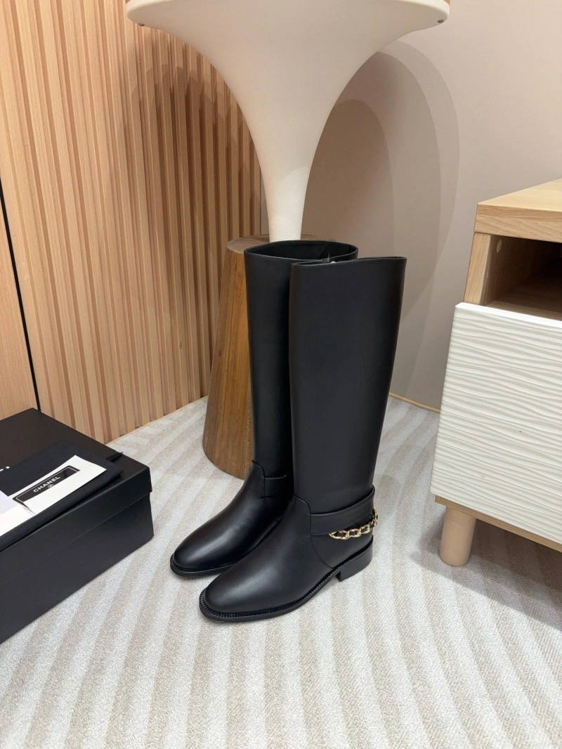Sleek Chxnxl Boots 125386
