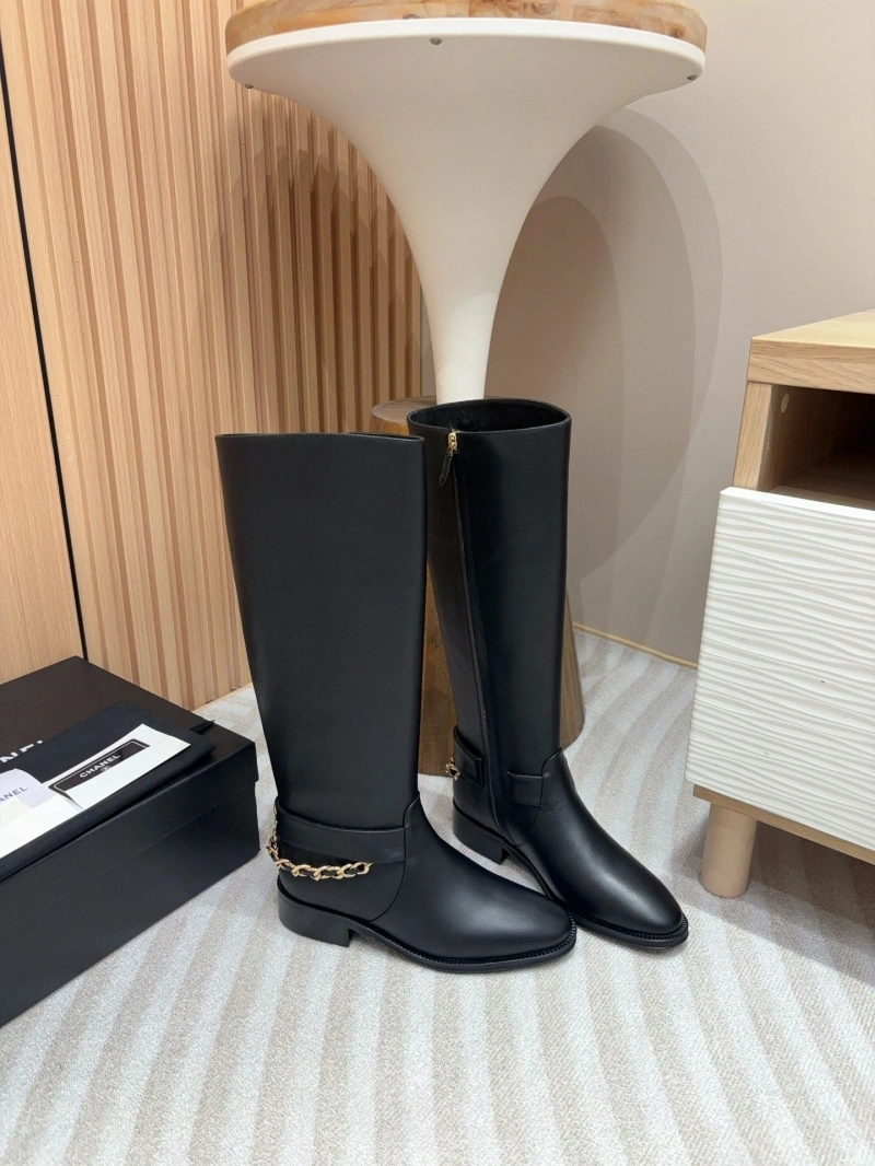 Sleek Chxnxl Boots 125386