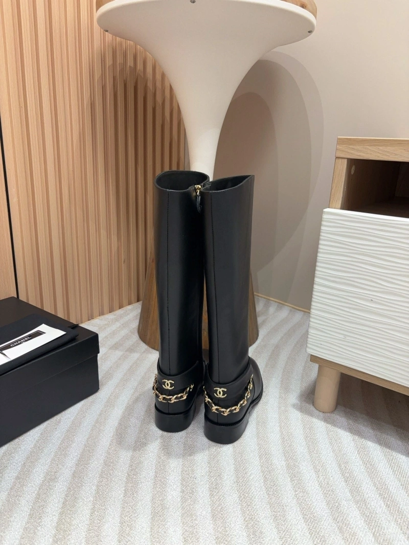 Sleek Chxnxl Boots 125386