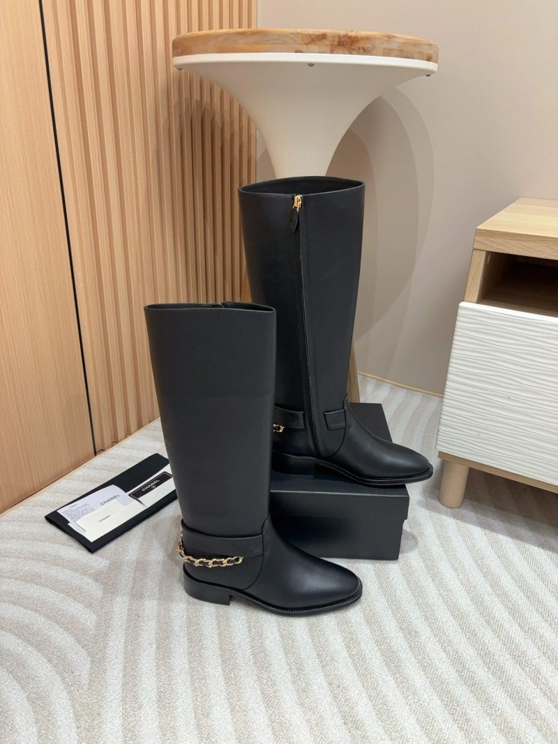 Sleek Chxnxl Boots 125386