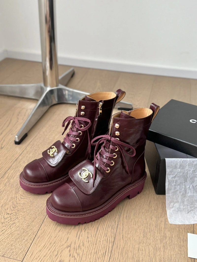 Sleek Chxnxl Boots 125358