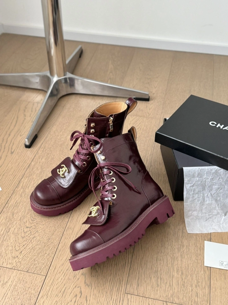 Sleek Chxnxl Boots 125358
