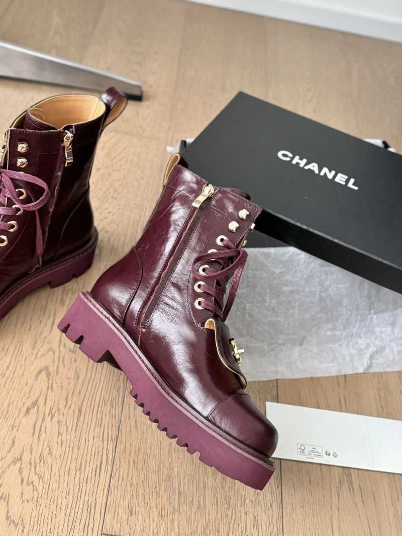 Sleek Chxnxl Boots 125358