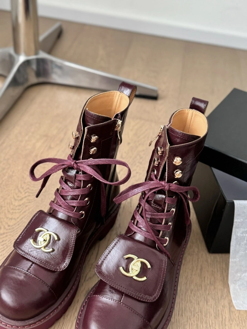 Sleek Chxnxl Boots 125358