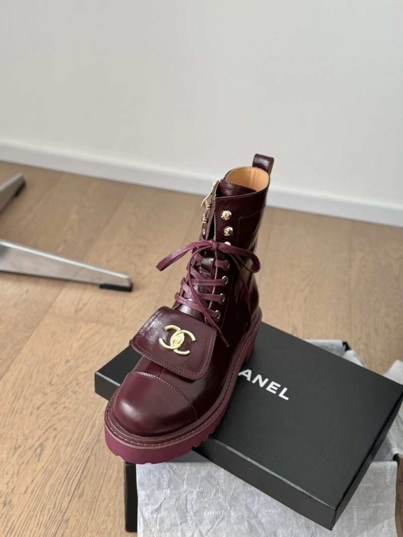 Sleek Chxnxl Boots 125358