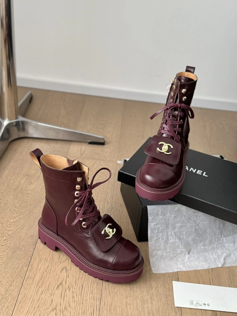 Sleek Chxnxl Boots 125358