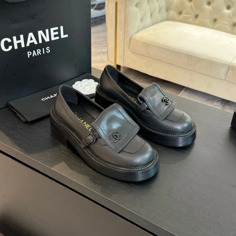 Efficient Chxnxl Leather Shoes 124519