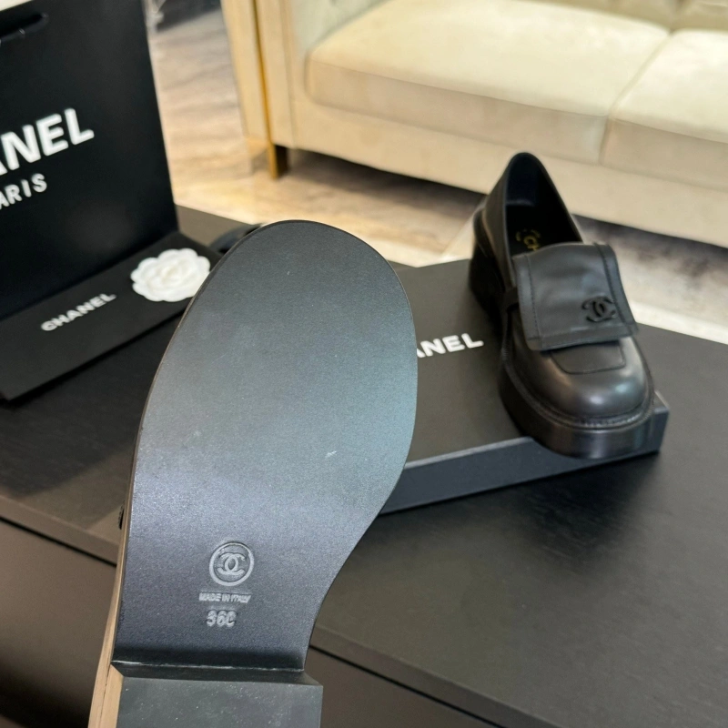 Efficient Chxnxl Leather Shoes 124519