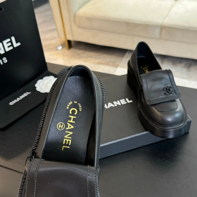 Efficient Chxnxl Leather Shoes 124519