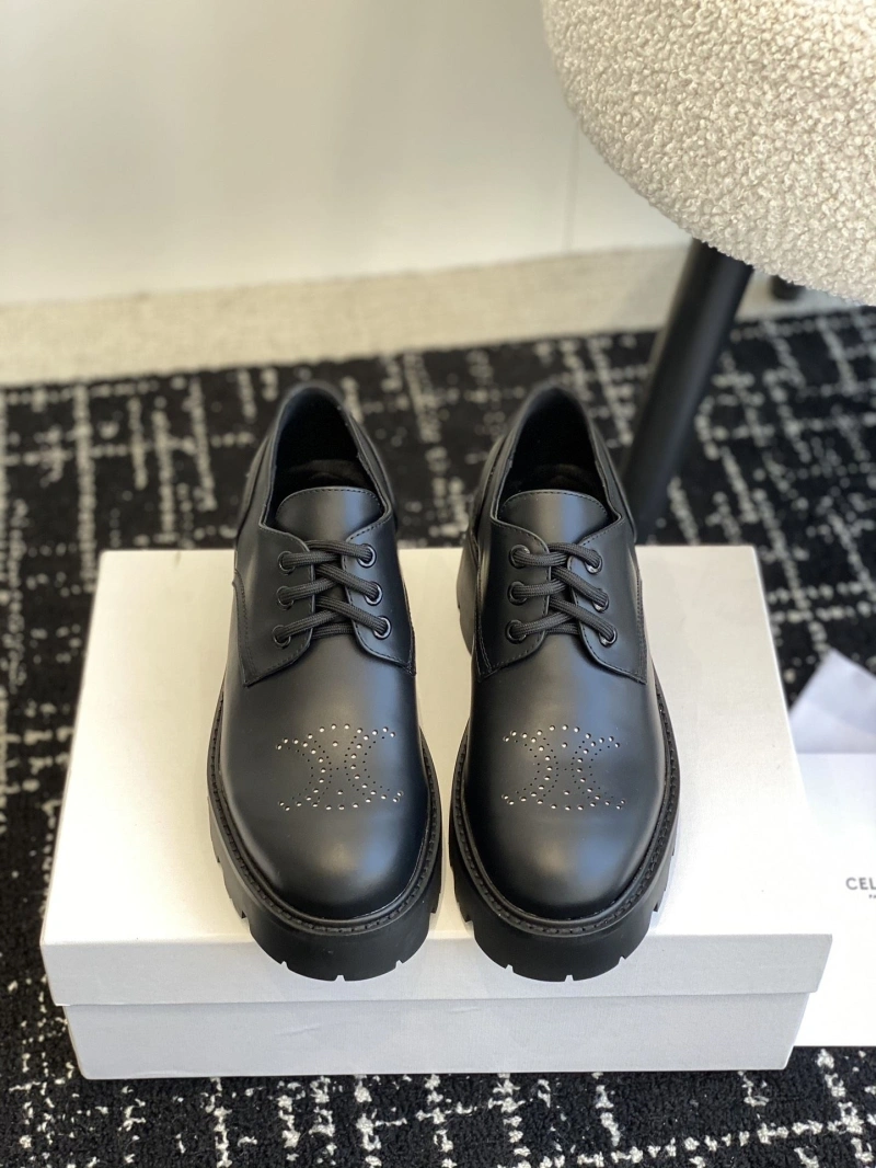 Cxlxne Leather Shoes Lightweight 116433