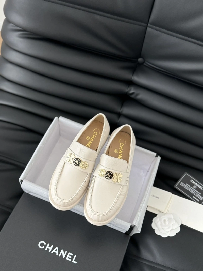 Chxnxl Leather Shoes Bright 124516