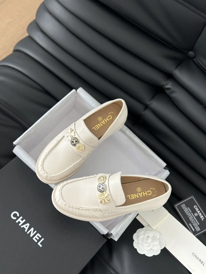 Chxnxl Leather Shoes Bright 124516