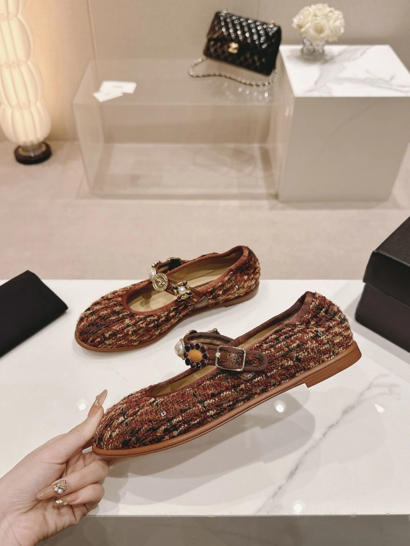 Chxnxl Flat Shoes Elegant 124727