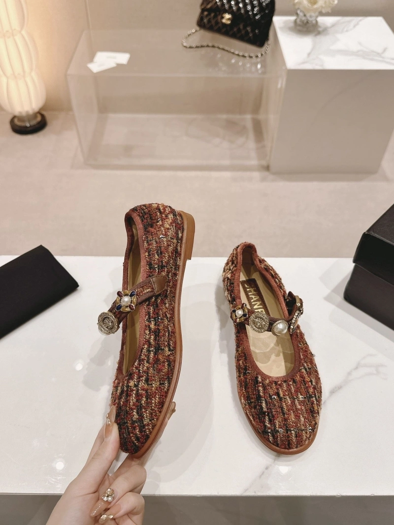 Chxnxl Flat Shoes Elegant 124727